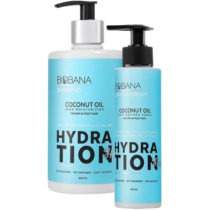 Goodbye Dryness & Frizz - Discover The Secret To Deep Hydration With Bobana Hydration Natural Coconut Oil I By Al Shabrawini Pharmacy - Image 1
